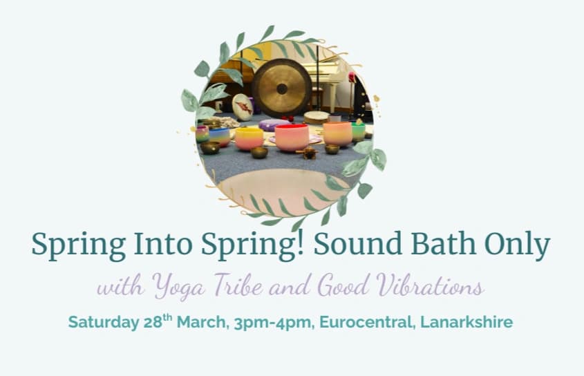 Spring Into Spring Workshop - Sound Bath Only 