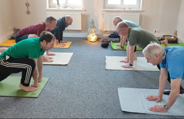 Männer Yoga